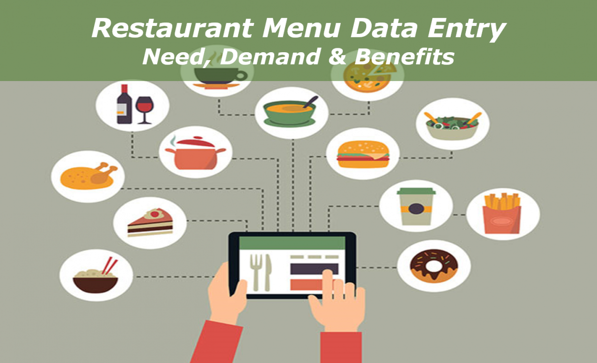 Restaurant Menu Data Entry Services