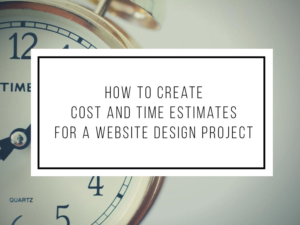 Estimate Cost of Small Business Website Design